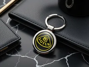 Lotus Personalisiert Schlüsselanhänger Logo Premium Max